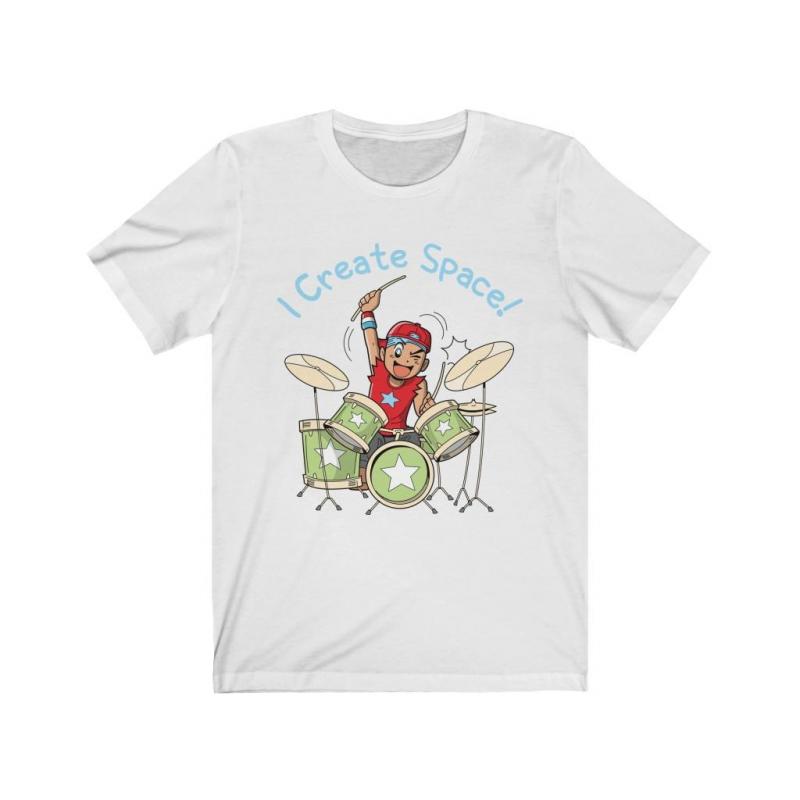 I Create Space Drummers Short Sleeve Tee