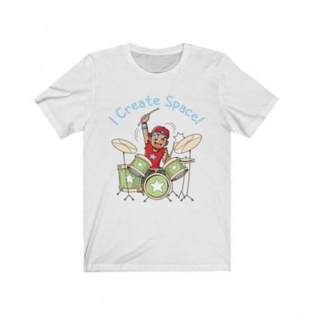 I Create Space Drummers Short Sleeve Tee