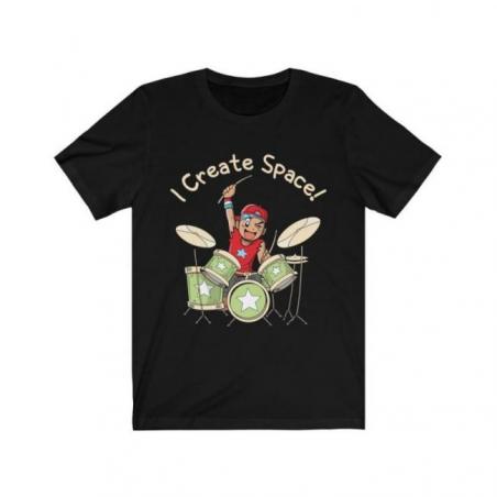 I Create Space Drummers Short Sleeve Tee