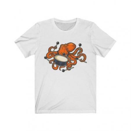 Octopus Drummers Short Sleeve Tee