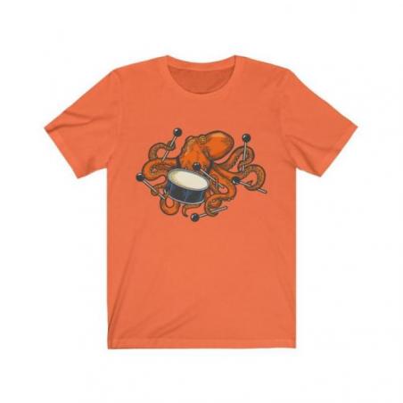 Octopus Drummers Short Sleeve Tee