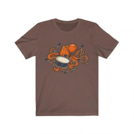 Octopus Drummers Short Sleeve Tee