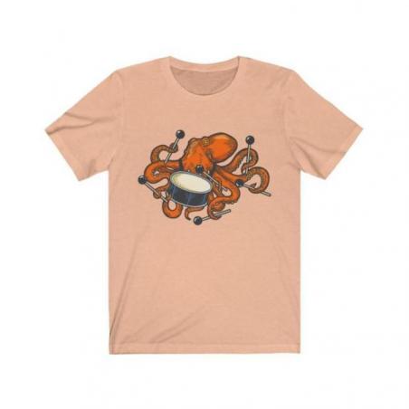 Octopus Drummers Short Sleeve Tee