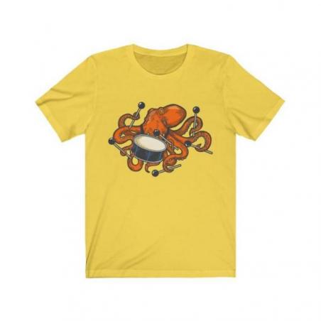 Octopus Drummers Short Sleeve Tee