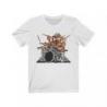 Drumming Octopus Drummers Short Sleeve Tee