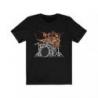 Drumming Octopus Drummers Short Sleeve Tee