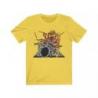 Drumming Octopus Drummers Short Sleeve Tee