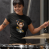 Beat Things with Sticks Drummers Short Sleeve Tee