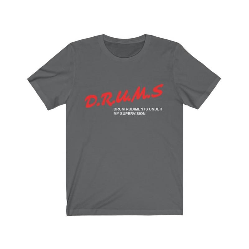 Drum Rudiments Drummers Short Sleeve Tee