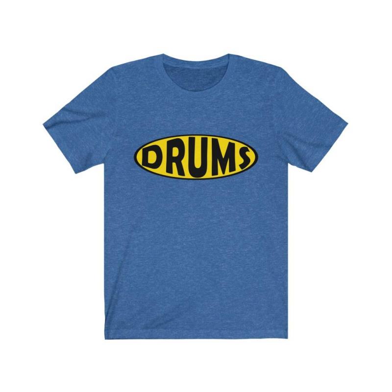 Batman Style Drummers Short Sleeve Tee