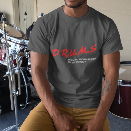 Drum Rudiments Drummers Short Sleeve Tee