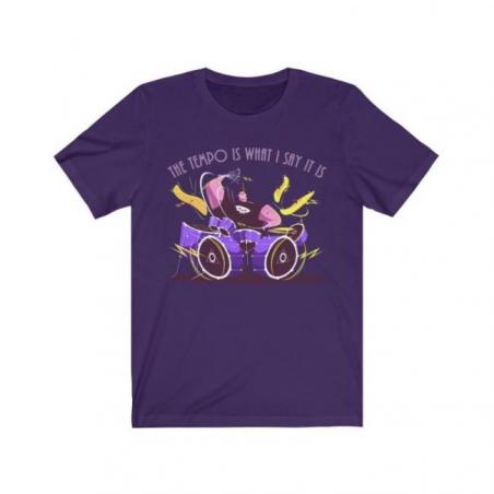 The Tempo Is What I Say It Is Drummers Short Sleeve Tee