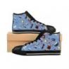 Snare Drum Pattern High-top Sneakers