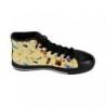 Snare Drum Pattern Cream High-top Sneakers